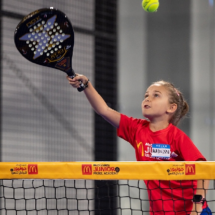 Registrations are now open for Term 2 of McDonald’s Junior Padel Academy!